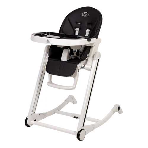 Стульчик для кормления Polini kids Mirum 590, черный
