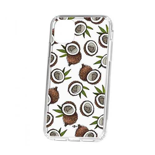 Чехол Kruche Apple iPhone 11 Print Кокосы