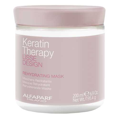 Маска для волос Alfaparf Lisse Design Keratin Therapy Rehydrating Mask 500 мл