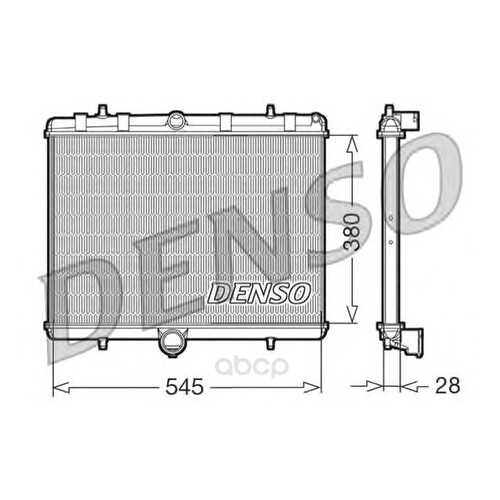 Радиатор 545x380 Denso DRM07060