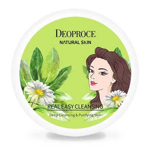 Крем для лица очищающий DEOPROCE NATURAL SKIN REAL EASY CLEANSING 100гр