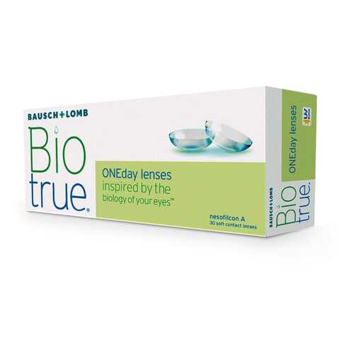 Контактные линзы Biotrue ONEday BC 8,6; D -2,50 30 шт.