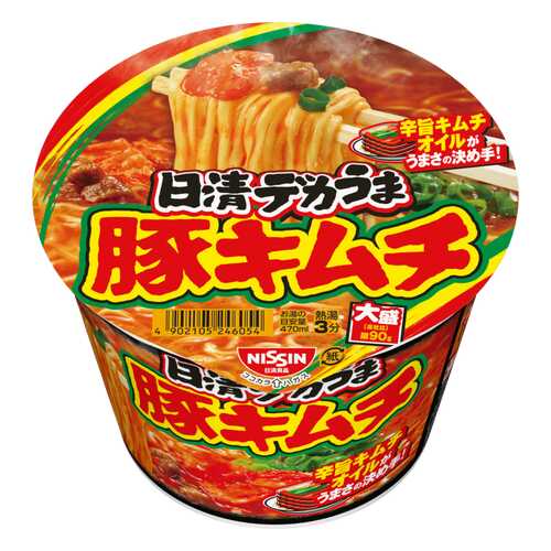 Лапша Nissin со вкусом Кимчи 103 г