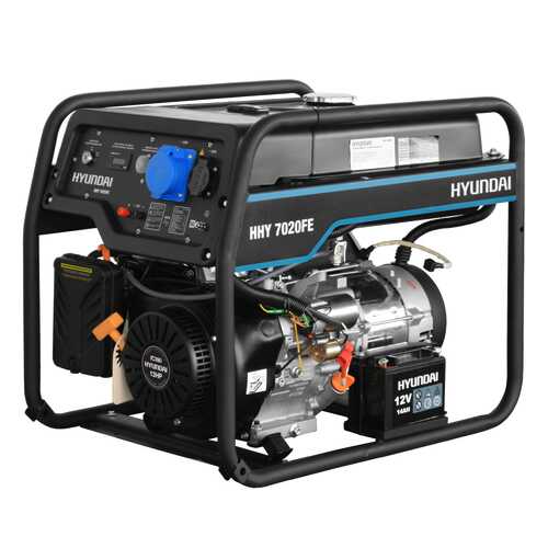 Бензиновый генератор Hyundai HHY 7020FE
