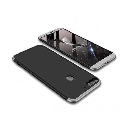 Чехол GKK LikGus для Huawei Y7 Prime (2018)/Honor 7C pro Black/Silver