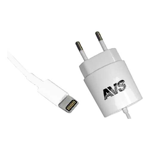 Сетевое зарядное устройство AVS TIP-511 Lightning 1,2A White