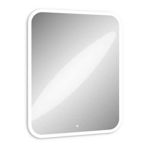 Настенное зеркало ЗЛП140 Glamour LED 600х80 Белый, С функцией антизапотевания
