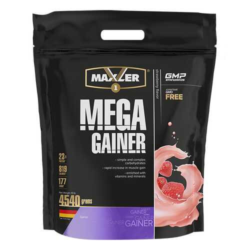 Maxler Mega Gainer, мешок 4.5кг (клубника)