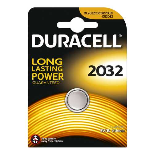 Батарейка DURACELL CR2032-5BL 1 шт