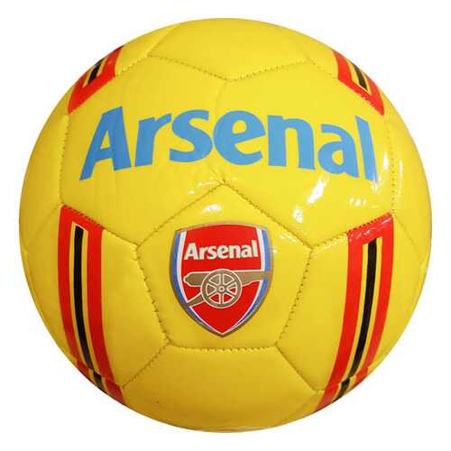 R18042-3 Мяч футбольный Arsenal, клубный, 3-слоя PVC 1.6, 300 гр, машинная сшивка