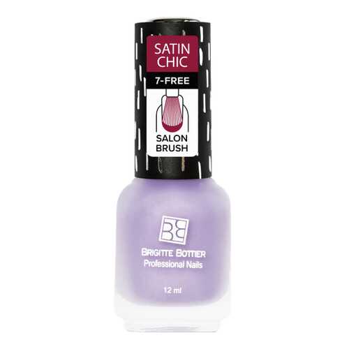 Лак Brigitte Bottier Satin Chic тон 161 сиреневый, 12 мл