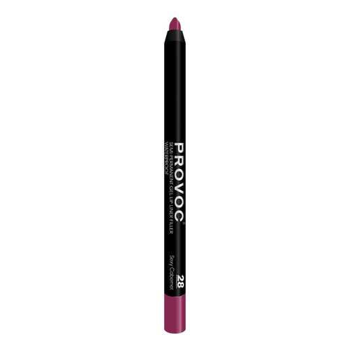 Карандаш для губ Provoc Gel Lip Liner 28 Бархатисто-винный 1,2 г