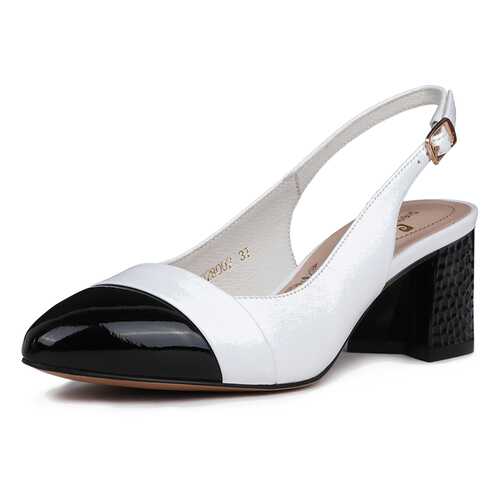 Туфли женские Pierre Cardin JX20S-101B белые/черные 37 RU