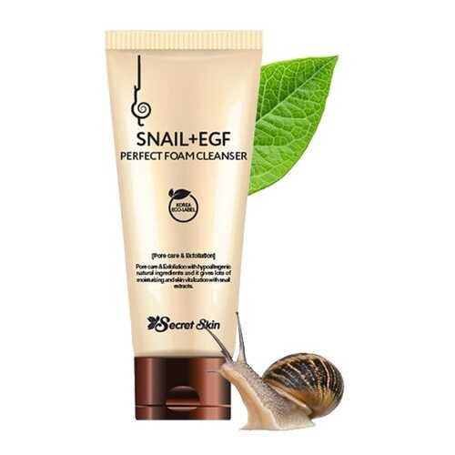 Пенка для умывания SECRETSKIN SNAIL+EGF PERFECT FOAM CLEANSER 100мл