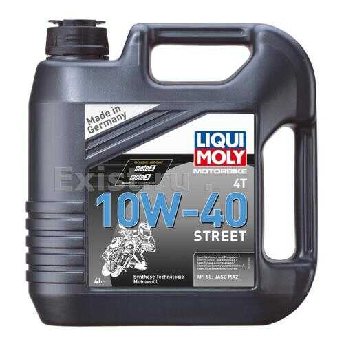 Масло Моторное Liqui Moly Motorbike 4t 10w-40 Street 4l Liqui moly арт. 1243