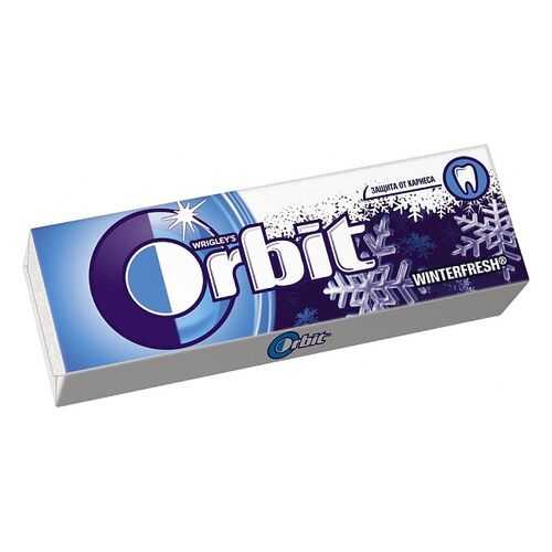 Жевательная резинка Orbit winterfresh 13.6 г