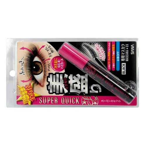 Тушь для ресниц Sana Super Quick Mascara Ex Black (удлинение + объем) 478710