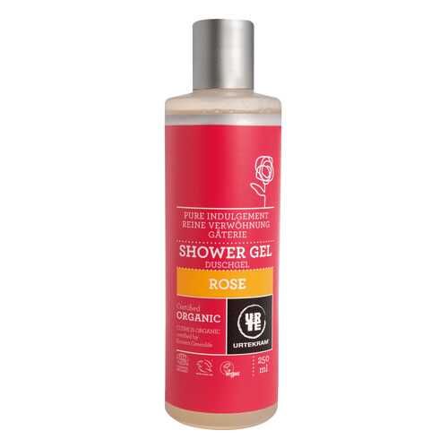 Гель для душа Urtekram Rose 250 мл
