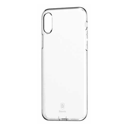 Чехол Baseus Simple Series Case Pluggy (ARAPIPHX-A02) для iPhone X (Transparent)