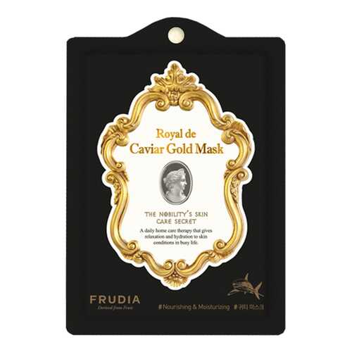 Листовая маска с экстрактом икры Frudia Royal de Caviar Gold Mask