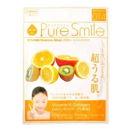 Маска для лица SUNSMILE Pure Smile Essence Mask Vitamin 23 мл