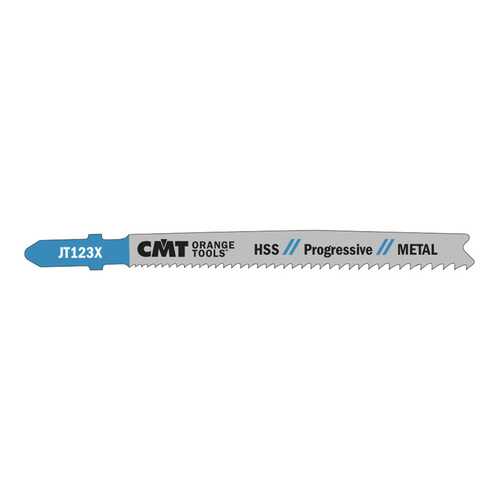 Пилки лобзиковые (металл/чистовой рез) JT123X-5