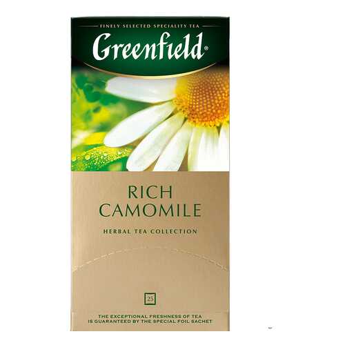 Чай травяной Greenfield Rich Camomile 25 пакетиков