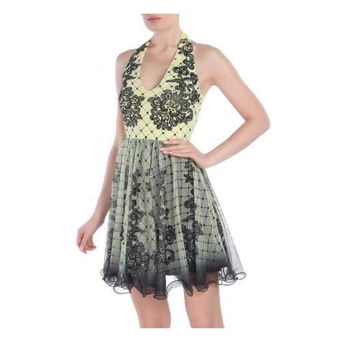 Платье женское MISS MOI 50257 желтое M