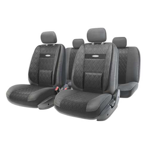 Комплект чехлов на сиденья Autoprofi Comfort 3D COM-1105GP BK/BK (M)