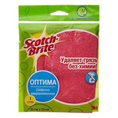 Салфетка Scotch-brite оптима микроволокно, 1 шт,