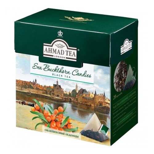 Чай черный Ahmad Tea облепиховые леденцы 20 пакетиков