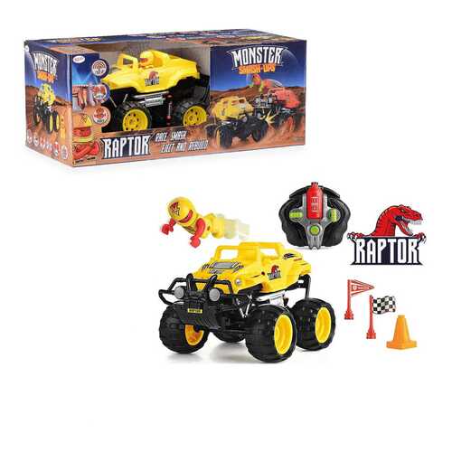 Машинка р/у разбивающийся внедорожник Monster Smash Ups, Raptor
