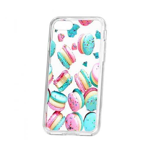 Чехол Kruche iPhone 7 Print Макарон