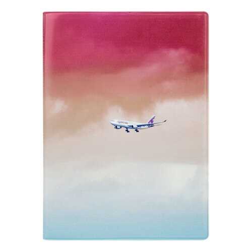 Обложка для паспорта Colored clouds