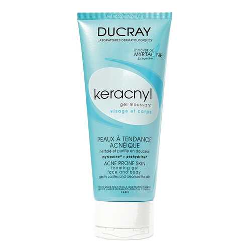 Средство для очищения Ducray Keracnyl Gel Moussant 200 мл