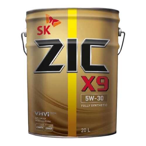 Моторное масло Zic X9 5W-30 20л