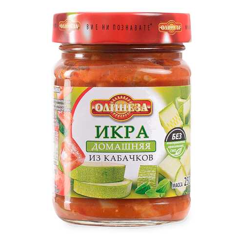 Икра Олинеза из кабачков домашняя 250г Болгария