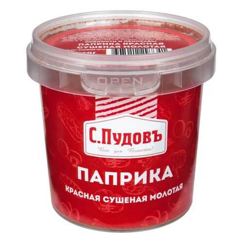 Паприка красная сушеная молотая С.Пудовъ 80 г