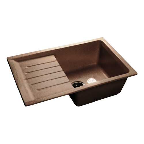 Мойка для кухни из мрамора GranFest Practic GF-P760L терракот