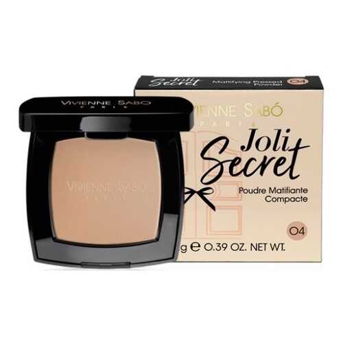 Пудра Vivienne Sabo Joli Secret матирующая, тон 04