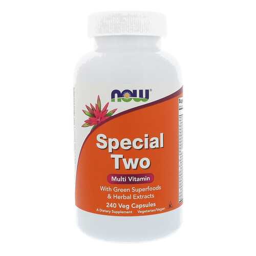 Витаминный комплекс NOW Special Two Multi Vitamin 240 капс. без вкуса