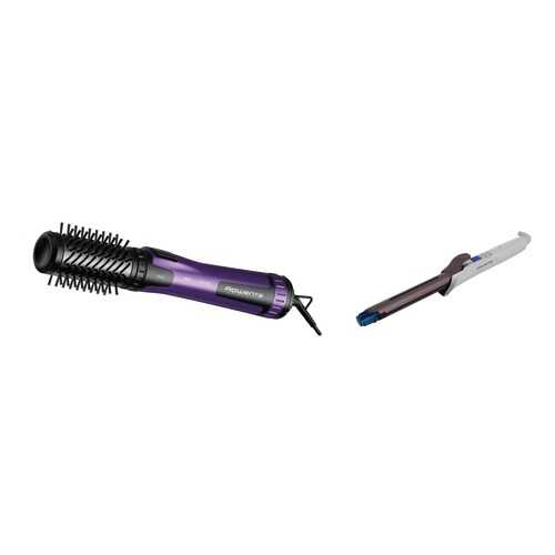 Комплект Фен-щетка Rowenta Brush Activ Compact CF9524 + Электрощипцы Rowenta CF3810