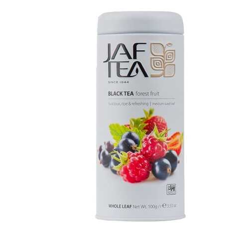 Чай черный JAF TEA Forest fruit с ароматом лесных ягод 100г Шри-Ланка