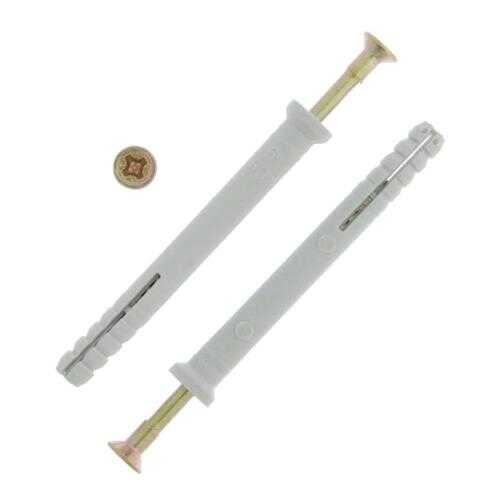 Дюбель-гвоздь TECH-KREP 112712 6х60 пот. манжета (полипропилен) (40шт) - коробка с ок