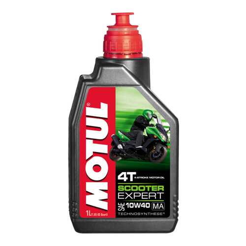 Моторное масло Scooter Expert 4T MA 10W-40 1л
