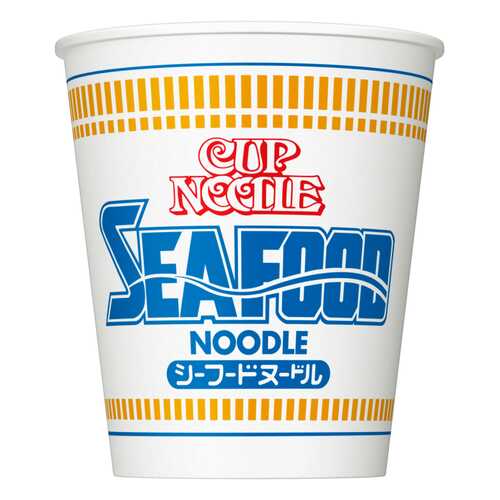 Лапша NISSIN CUP NOODLE Рамэн МОРЕПРОДУКТЫ SEAFOOD,75г, Япония
