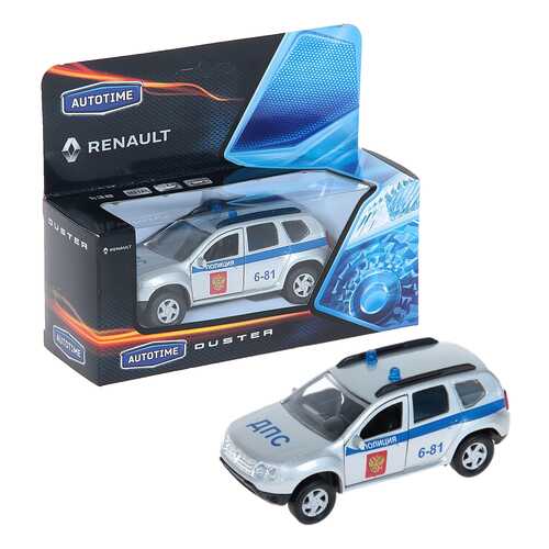 Коллекционная модель Autotime RENAULT DUSTER ДПС 1:38