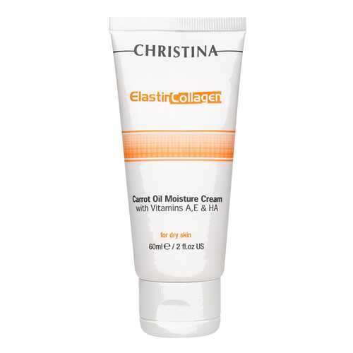 Крем для лица Christina Elastin Сollagen Carrot Oil Moisture Cream 60 мл