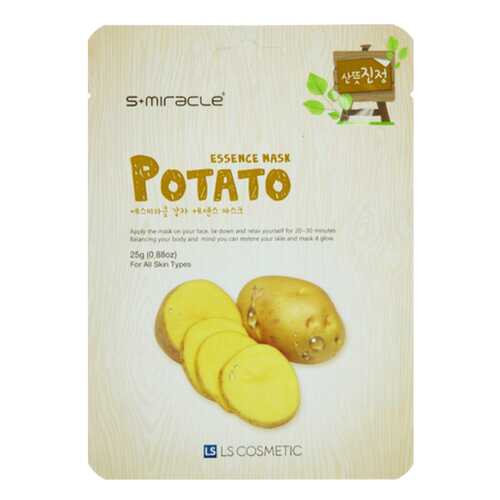 Маска для лица S+miracle Potato Essence 25 г