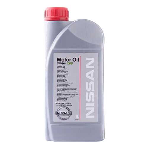 Моторное масло Nissan Fully synthetic DPF 5W-30 1л